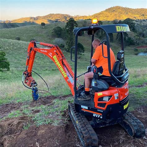 diggermate mini excavator hire carrara qld|diggermate mini hire.